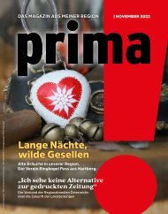 prima! Magazin - Ausgabe November 2022